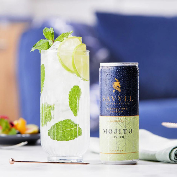 An elegant range of alcohol-free drinks that recreate the world's most popular cocktails. Savyll offers a great range of ready-to-drink tipples.