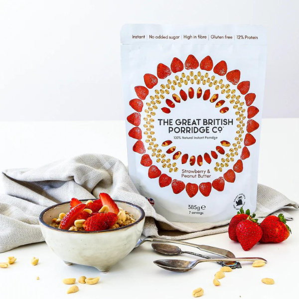 Bursting with flavour, Great British Porridge offer delicious, healthy and dairy free instant porridge mixes, naturally sweetened with dates and packed with up to 40% of fruits, seeds & nuts.