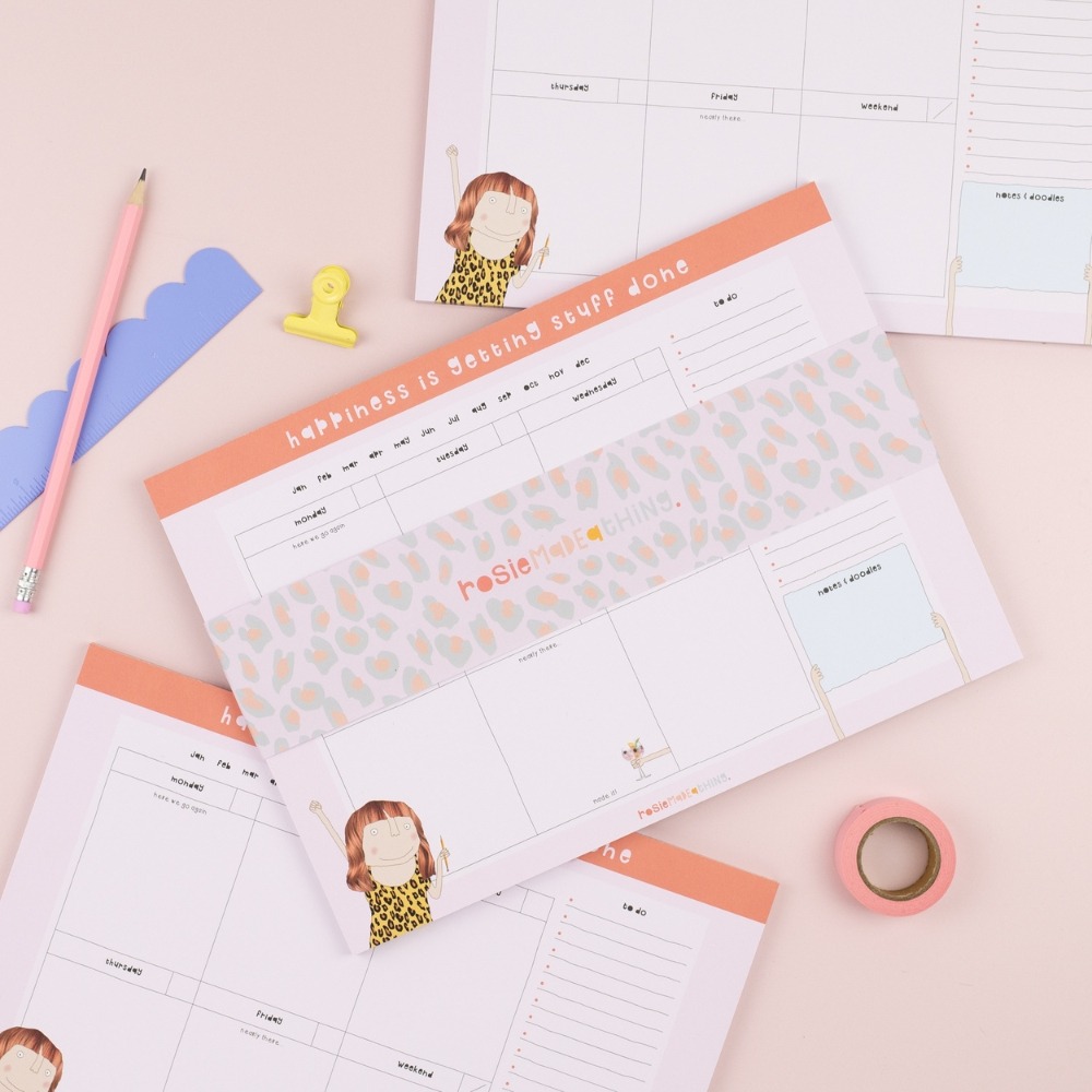 To-do lists can be great tools for decreasing anxiety, providing structure and giving us a record of everything we've accomplished in a day. These list notebooks are a great way to get organised, featuring tear off sheets so you can take it with you wherever you need to go.