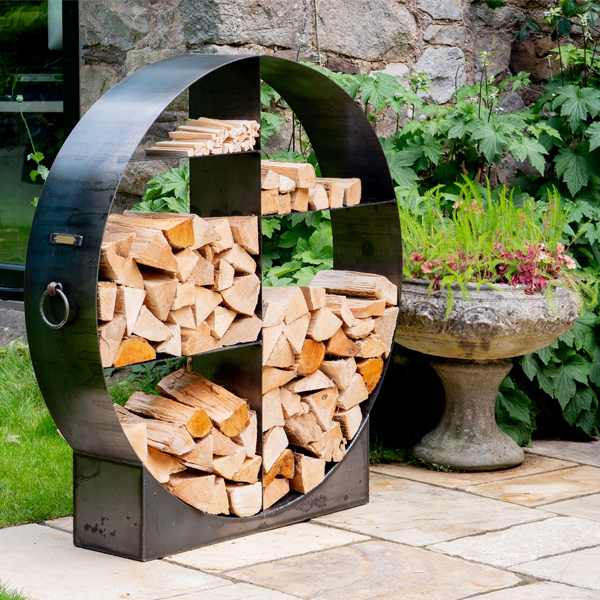 Circular-Log-Store-120-with-Logs-on-Patio-Lifestyle-Firepits-UK-WEB-600x600-Lo-Res-356-8